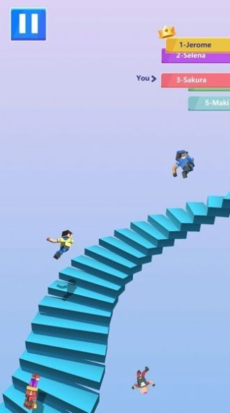彩色小人滚梯大师游戏安卓正式版（Rolling Stairs Master）