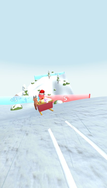 疯狂的圣诞赛跑者游戏汉化版（Crazy Christmas Runner）
