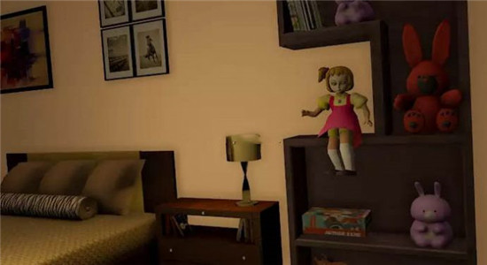 黑暗鬼屋中的恐怖玩偶游戏中文版（Scary Doll In Dark Haunted House）