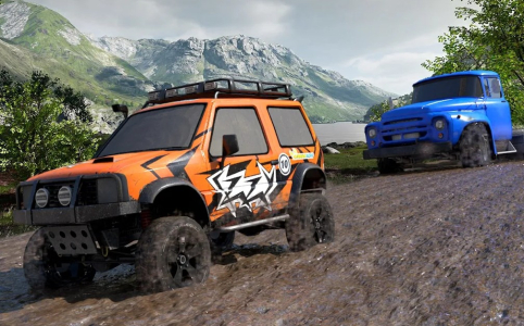 4x4重型卡车泥浆卡车游戏安卓版（Mud Truck） v0.2 screenshot 1