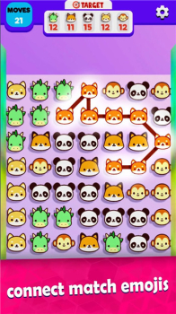 表情包连接游戏安卓版（Line Up All Connect Emojis） v1.0 screenshot 1