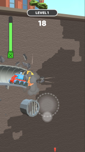 挖洞开地铁游戏官方安卓版（Dig the Hole Subway） v1.0 screenshot 3