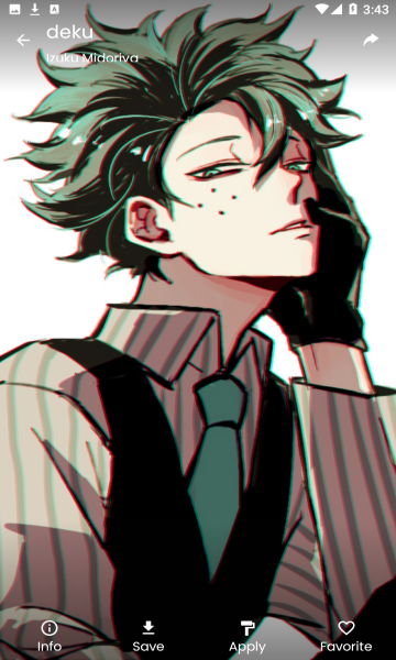 Izuku Midoriya MHA Wallpaper动漫人物壁纸app