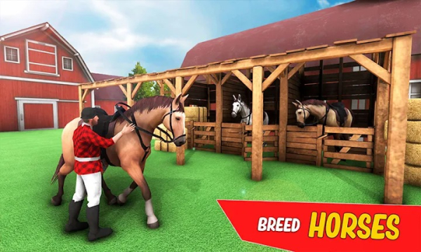 骑马马术跳台游戏中文汉化版（Mounted Horse Riding Show Jump）