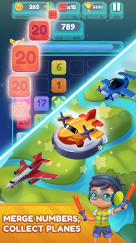 2048机场消除游戏官方安卓版（2048 Planes Puzzle） v1.0.1 screenshot 4