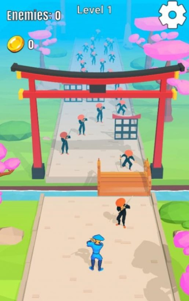 点刺忍者游戏官方安卓版（SliderRun）
