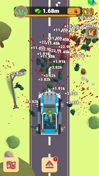 僵尸大战之路游戏中文安卓版下载（Mad Road Trucks vs Zombies）
