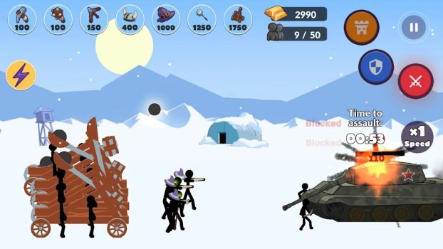 火柴人历史之战游戏安卓中文版（Stickman History Battle） v1.0 screenshot 2