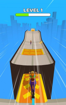 滑板车捡人跑游戏安卓版下载（Scooter Run） v1.0 screenshot 1