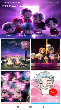 BTS Fanart Wallpapers壁纸高清版app v3.0 screenshot 4