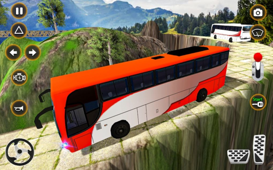 巴士游戏城市驾驶模拟游戏手机版（Bus Games City Driving Sim） v1.0 screenshot 1