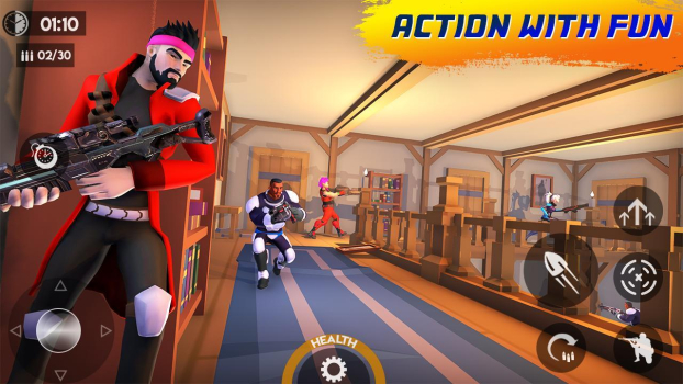 轰炸机攻击游戏官方中文版（Frag Guns Shooter Of Boom） v1.0.2f8 screenshot 3