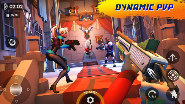 轰炸机攻击游戏官方中文版（Frag Guns Shooter Of Boom） v1.0.2f8 screenshot 1