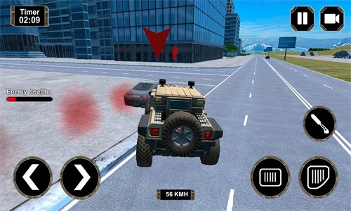 军车追逐驾驶3D游戏安卓版下载（Army Car Chase Driving 3D） v0.2 screenshot 1