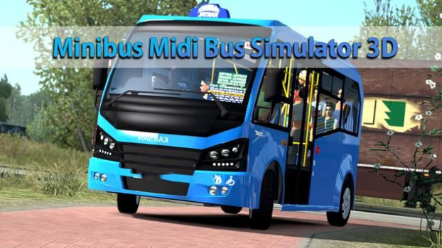 中巴小巴模拟器游戏安卓版（Minibus Midi Bus Simulator 3D） v0.12 screenshot 2