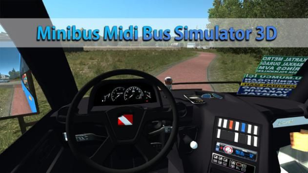 中巴小巴模拟器游戏安卓版（Minibus Midi Bus Simulator 3D） v0.12 screenshot 3