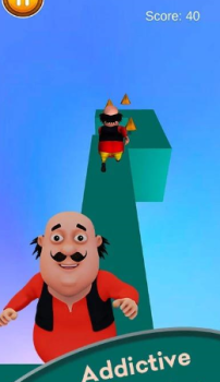 莫图帕特鲁之字形趣味赛游戏安卓版（Motu Patlu Zigzag Fun Race） v1.0.1 screenshot 3