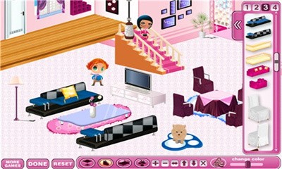 装扮公主的娃娃屋游戏安卓版下载（Doll House design and decorating） v1.1.1 screenshot 3