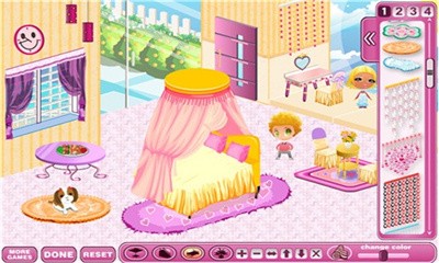 装扮公主的娃娃屋游戏安卓版下载（Doll House design and decorating） v1.1.1 screenshot 1