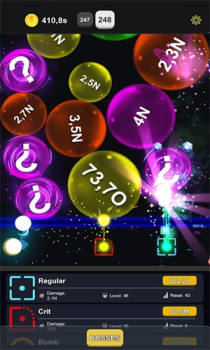 空闲激光球游戏安卓中文版（Idle Laser Balls） v0.2 screenshot 3