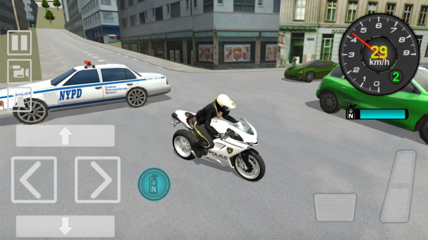 摩托警车模拟器游戏安卓版 v1.04 screenshot 3