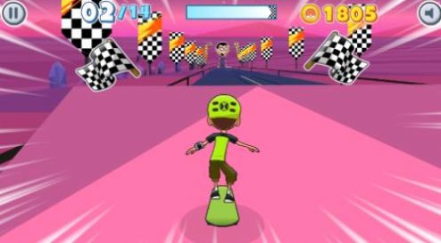 鲁赫滑冰游戏手机版下载（skaterush） v1.0.1 screenshot 3