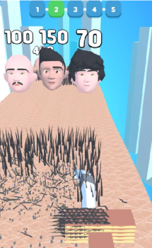 头发剃须刀游戏中文最新版（Hair Shaver Run） v1.0 screenshot 3