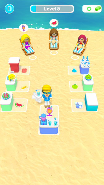 海滩服务员游戏官方中文版下载（Beach Waiter）