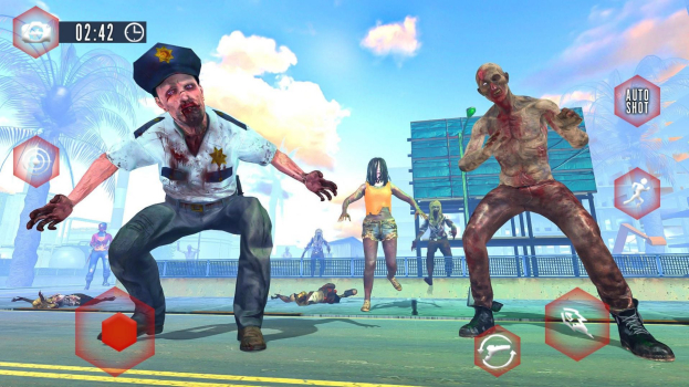 僵尸昨夜生存游戏中文版（Zombies Last Night Survival） v1.0.1 screenshot 2