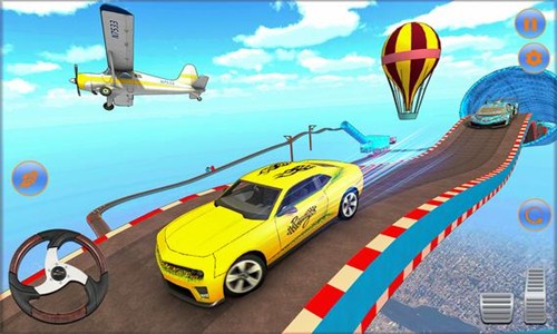 横越特技竞速游戏安卓中文版（RampOver stunts） v1.0 screenshot 2