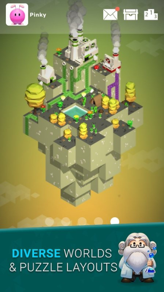 瀑布3D场景拼图游戏安卓版（Falls）
