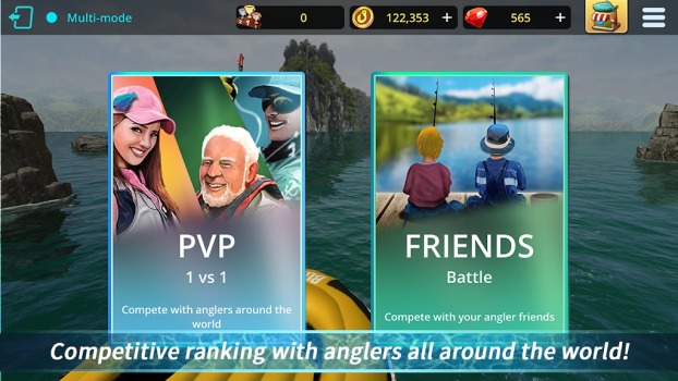 3D钓鱼比赛游戏官方中文版下载（Monster Fishing Tournament） v1.20 screenshot 2