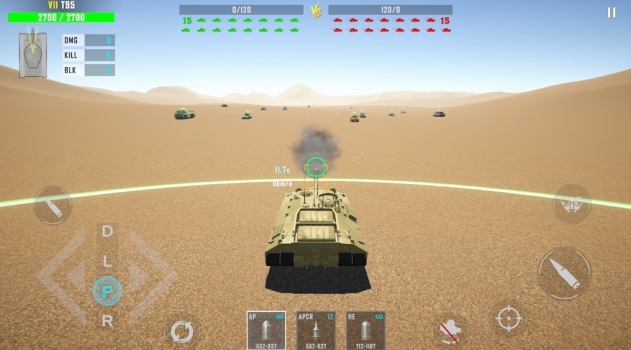 坦克猎手3游戏汉化安卓版（Tank Hunter 3） v1.1.0 screenshot 2