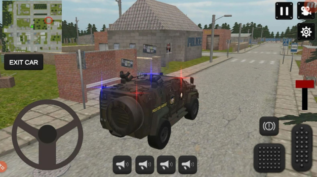 特警汽车模拟器游戏中文手机版（Police Games） v1.2 screenshot 4