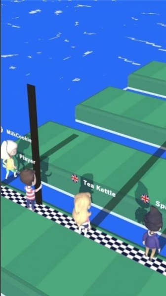 木板搭建跑酷游戏安卓版（StickRace）