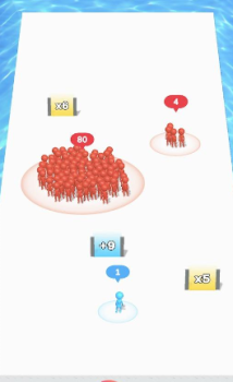 人群计数冲突游戏安卓官方版（Crowd Clash Puzzle） v1.0.1 screenshot 3