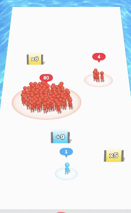 人群计数冲突游戏安卓官方版（Crowd Clash Puzzle）