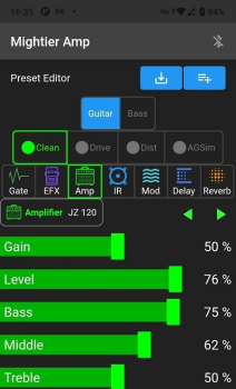 Mightier Amp音箱控制app手机版 v0.9.0 screenshot 1