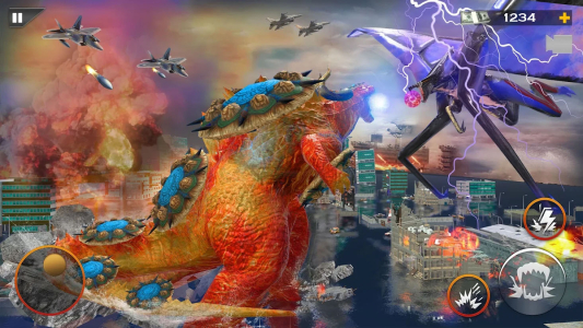 大猩猩恐龙袭击游戏安卓版下载（Gorilla Dinosaur Attack） v1.14 screenshot 4