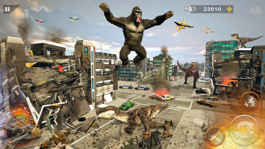 大猩猩恐龙袭击游戏安卓版下载（Gorilla Dinosaur Attack） v1.14 screenshot 2