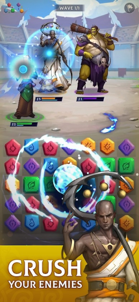 益智传奇三消RPG游戏官方汉化版下载（Puzzle Legends）