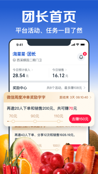 淘菜菜团长端手机版