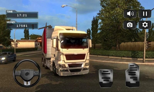 大型卡车模拟器游戏安卓手机版 v1.7 screenshot 3