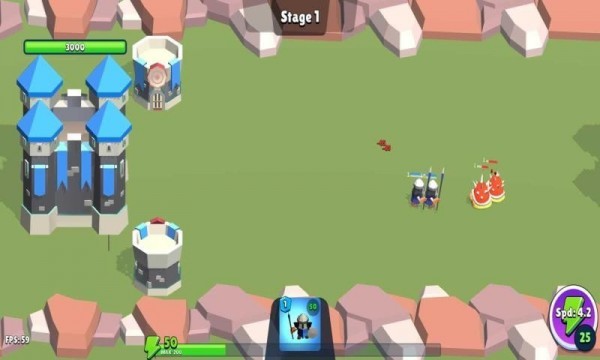 城堡防御战争英雄游戏官方安卓版（Kingdom War Idle Castle Defense）