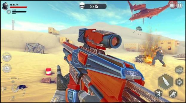 机器人射击离线游戏汉化版（Shooting Robots） v1.0.2 screenshot 2