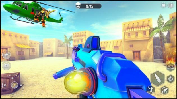机器人射击离线游戏汉化版（Shooting Robots） v1.0.2 screenshot 4