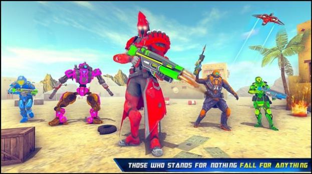 机器人射击离线游戏汉化版（Shooting Robots） v1.0.2 screenshot 3
