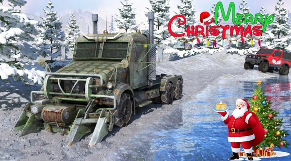 圣诞雪地卡车模拟器游戏中文版（Christmas Snow Truck Simulator）