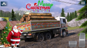 圣诞雪地卡车模拟器游戏中文版(Christmas Snow Truck Simulator) v0.3 screenshot 3