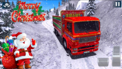圣诞雪地卡车模拟器游戏中文版(Christmas Snow Truck Simulator) v0.3 screenshot 2